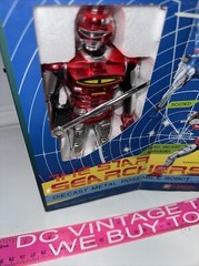 Bandai 1984 The Star Searchers Diecast Metal Poseable Robot ZERIC $ NEW 🔥
