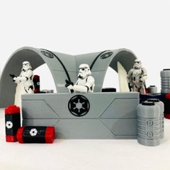 Imperial Outpost Diorama for 3.75 inch (1:18) Scale Action Figure