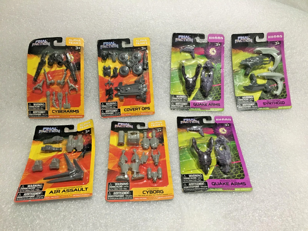 Final Faction Lot Of 7 New