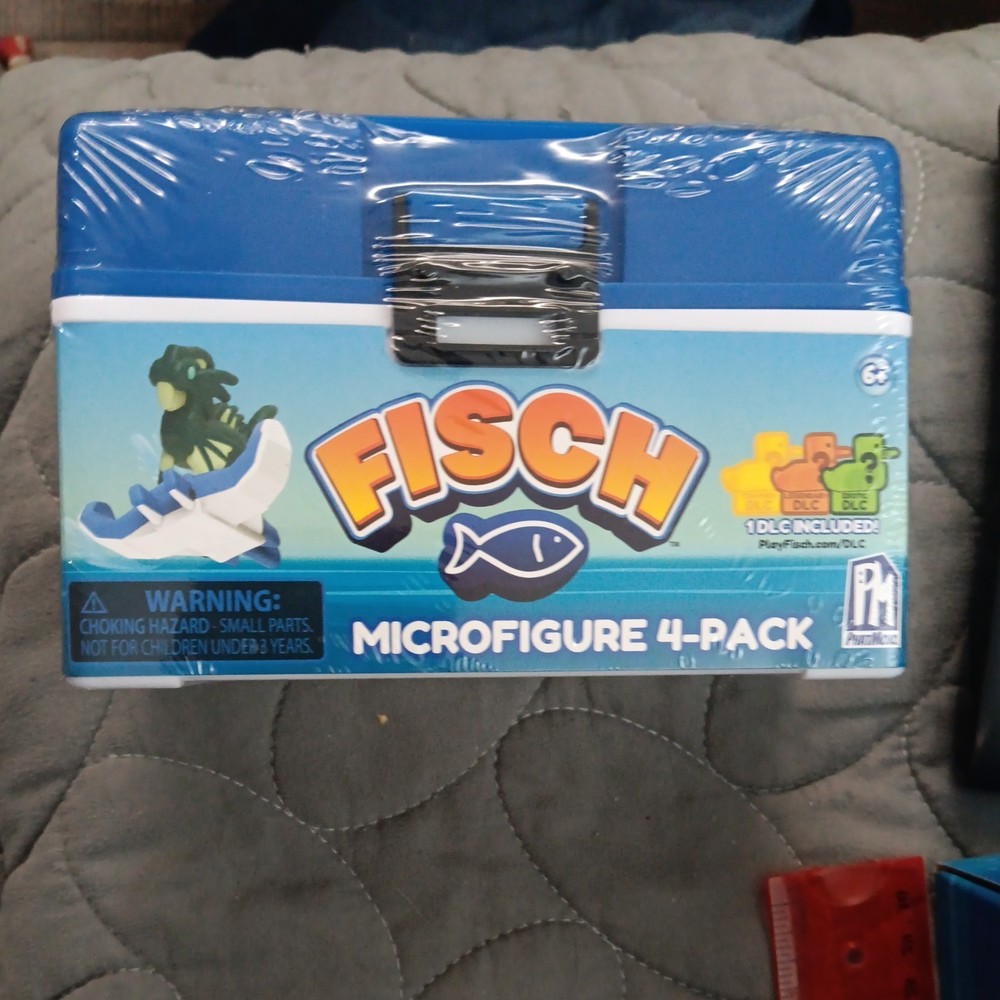 Fisch (Series 1) Collectable 4 Pack Microfigure Blind Box–New