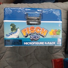 Fisch (Series 1) Collectable 4 Pack Microfigure Blind Box–New