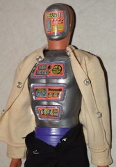 Vintage 1976 Kenner Maskatron Action Figure in Original Box – Six Million Dollar