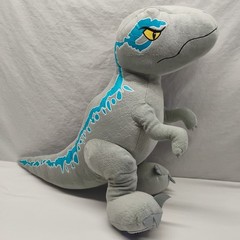 Jurassic World 17″ Raptor Blue Plush Velociraptor Jumbo Large RARE