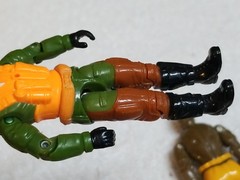 Vintage 1990s GI Joe Lot ARAH~ Street Fighter Lot Dhalsim, Para Guile, Scorpion