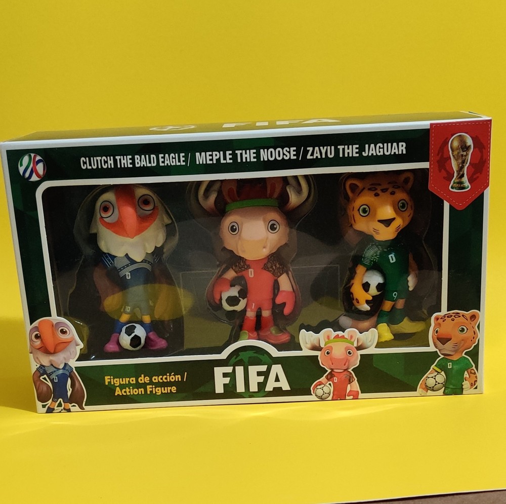 FIFA Set Clutch Bald Eagle, Meple Moose, Zayu Jaguar Limited Edition