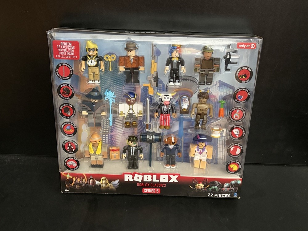 ROBLOX Classics Action Collection Series 5 Exclusive Virtual Codes SEALED – VHTF