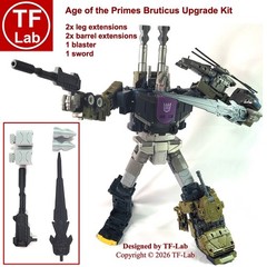 Upgrade Kit: Transformers Bruticus Onslaught Vortex Blast Off Age of Primes