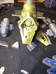 Serenity Firefly Class Transport Model 1/200 -17″ W Cockpit And Interior 3d Kit