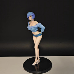 Ayanami Rei19cm Japanese Anime Girl Pvc Action Figure Toy Gk Game Statue Adult