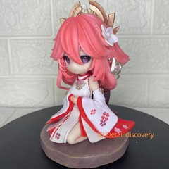 Anime Yae Miko Figure PVC Model 13.5cm Collectible Statue Art Toy New Gift