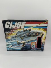 1984 GI Joe Flying Submarine SHARC With Box