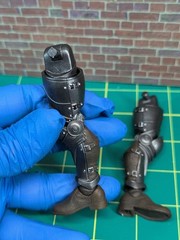 Mythic Legions FH Brown Leather Armory Knight “SET OF ARMOR LEGS w/LEATHER BOOTS