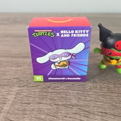 McDonalds 2025 Sanrio Hello Kitty TMNT Kuromi Raphael Cinnamaroll Donatello Lot