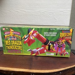 Red Dragon Thunderzord Power Rangers 1994 Bandai Action Figure NEW Box Damage