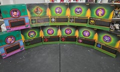 Super7 ULTIMATES! Mighty Morphin Power Rangers Set of 11 White, Green, Red, Bulk