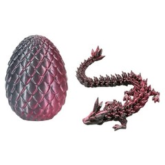 12PCS 3D Printed Dragon Eggs for Birthday Christmas And Easter Basket Stuffers
