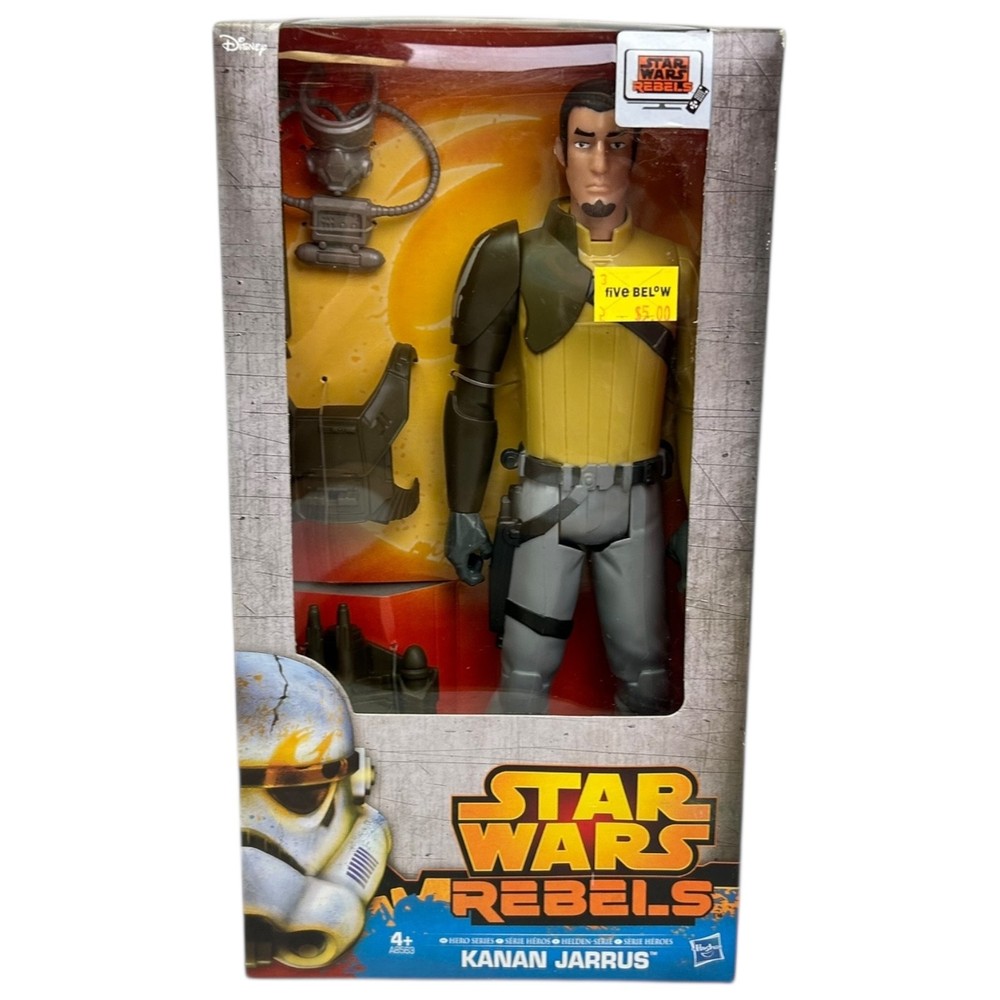 Star Wars Hero Series Rebels Kanan Jarrus 12″ Action Figure Hasbro New Sealed