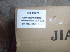 JIAOU DOLL 1/6 JOQ-19B-YS Female GIRL BODY SMALL Bust Natural Skin NEW IN BOX