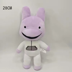 New Horror Animal Hospital Plush Toy Blue Dog Soft Stuffed Cartoon Doll