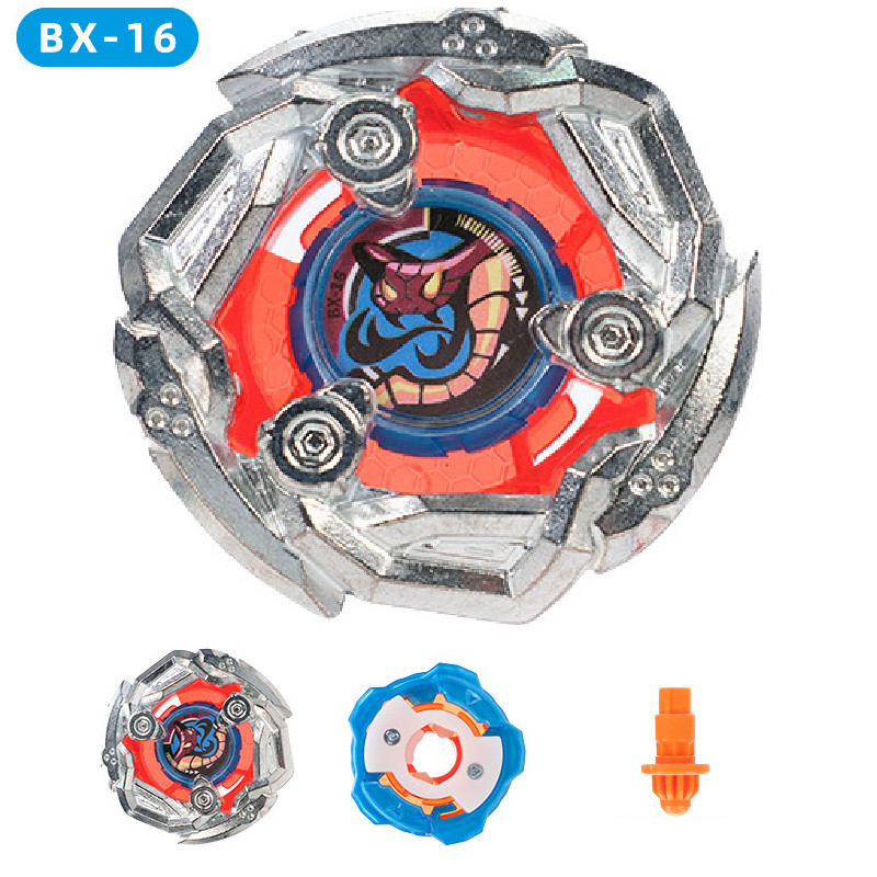 BX-16 Burst Beyblade Viper Tail Red Silver Starter Blade Spinning Top Gyro Toy