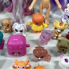 Mixed Lot Of Smalls, Shopkins, Puppy In My Pocket, Littlest Pet Shop, Tokidoki.