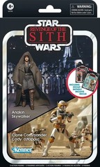 Star Wars The Vintage Collection Anakin Skywalker & Clone Commander Cody Walmart