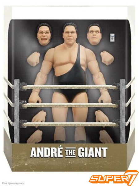 Super 7 WWF Andre the Giant Black Singlet Ultimates! Action Figure Brand New