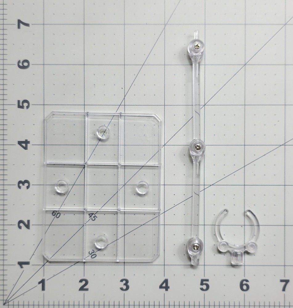 Action Figure Poseable Flight Clear Display Stand For DC GI Joe Transformers etc