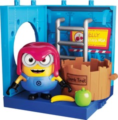 Blokees Minions PreCool Jelly Factory Series Model Kit Action Figure Set of 4