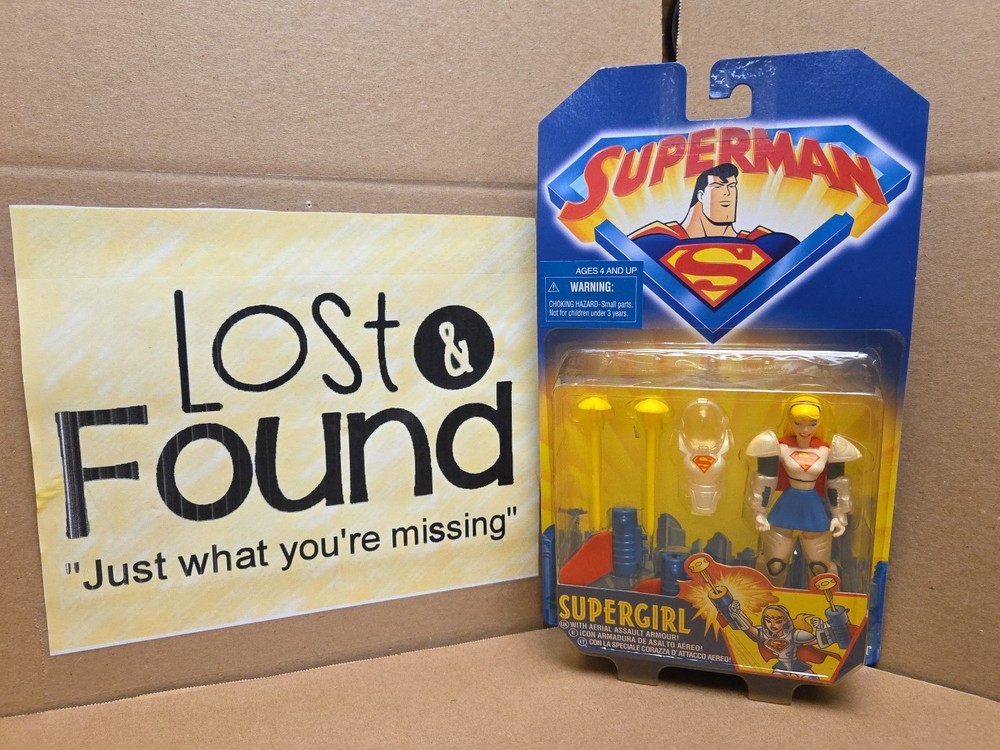 Kenner Superman the Animated Series SUPERGIRL 5″ Action Figure (1998)