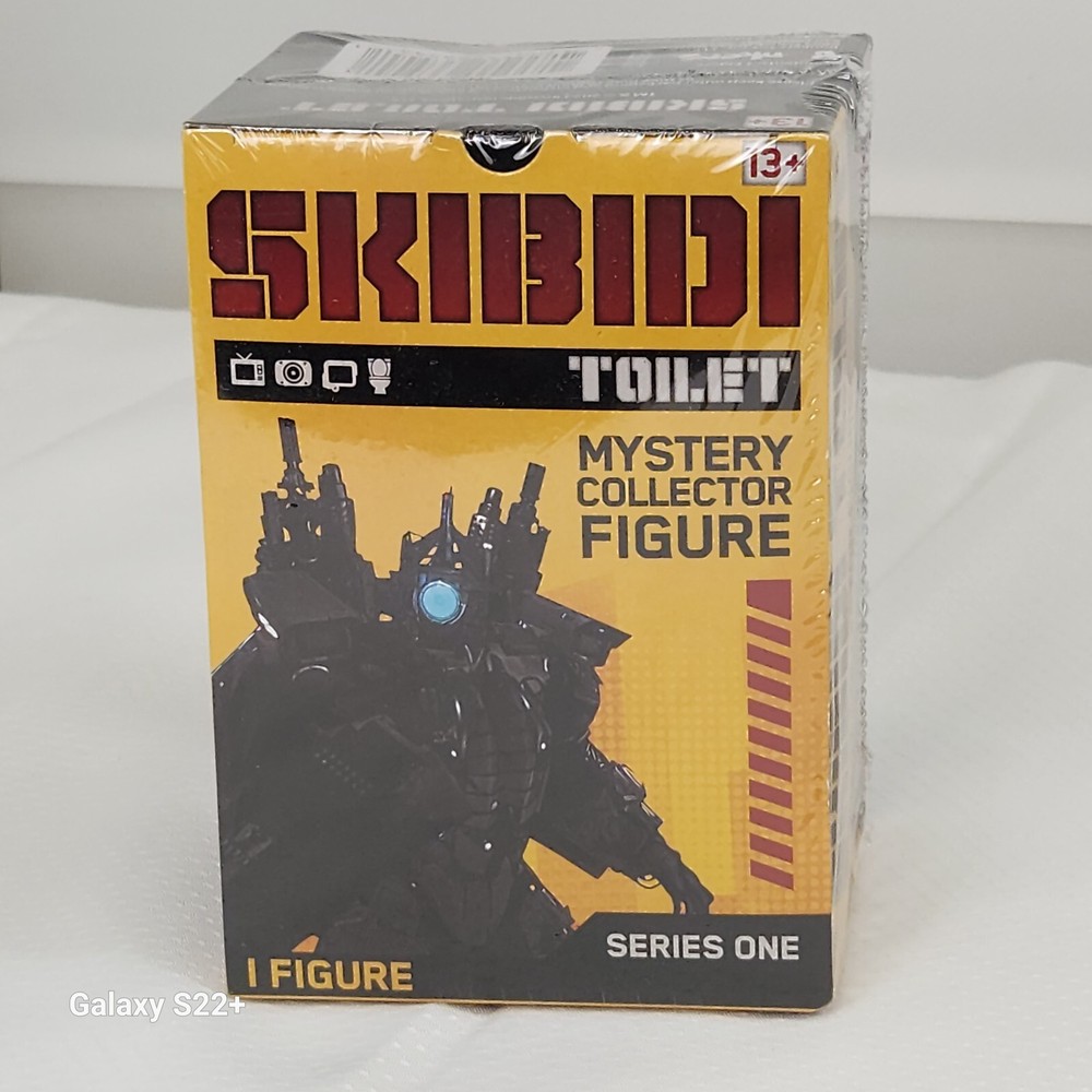 Skibidi Toilet 1310 Mystery Collector Figure Series One Bonkers Toy Black Sealed