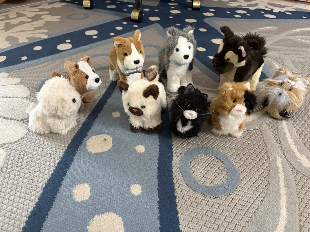 Lot of AG Doll Dogs and Cats