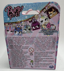 Purse Pets Micros 3″ Fuzzy Bunny BB Purse Eyes Roll When Open And Close Age 5+