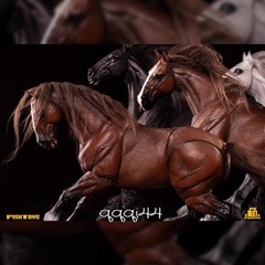 FishToys D20Studio HY010-16 Horse 1/12 Action Figure Simulation Model Kit Gifts