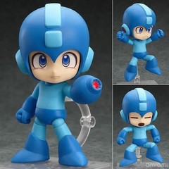 Mega Man Rockman Nendoroid 556 Figure 10cm PVC Chibi Action Figure Arm Cannon