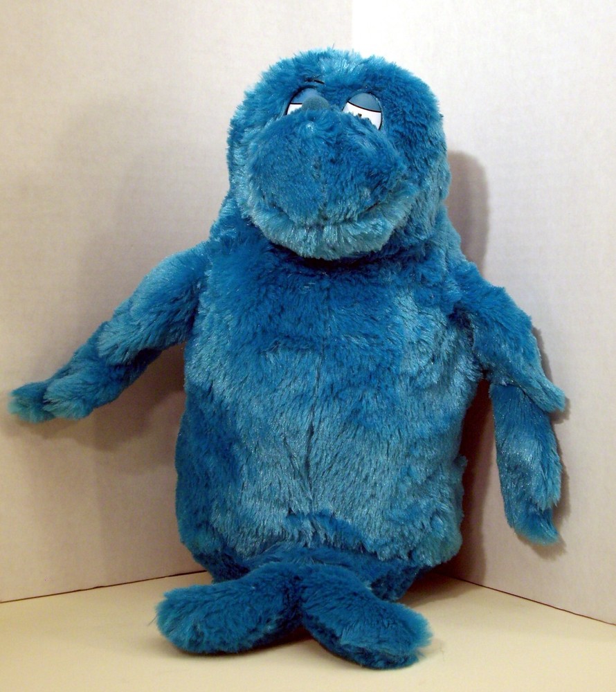 Kohl’s DR SEUSS (one Fish two Fish) BLUE WHALE FISH Stuff Plush Storybook Animal
