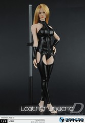 1/6 sexual leather Lingerie Chaparajos for Verycool Phicen Hot Toys Kumik USA