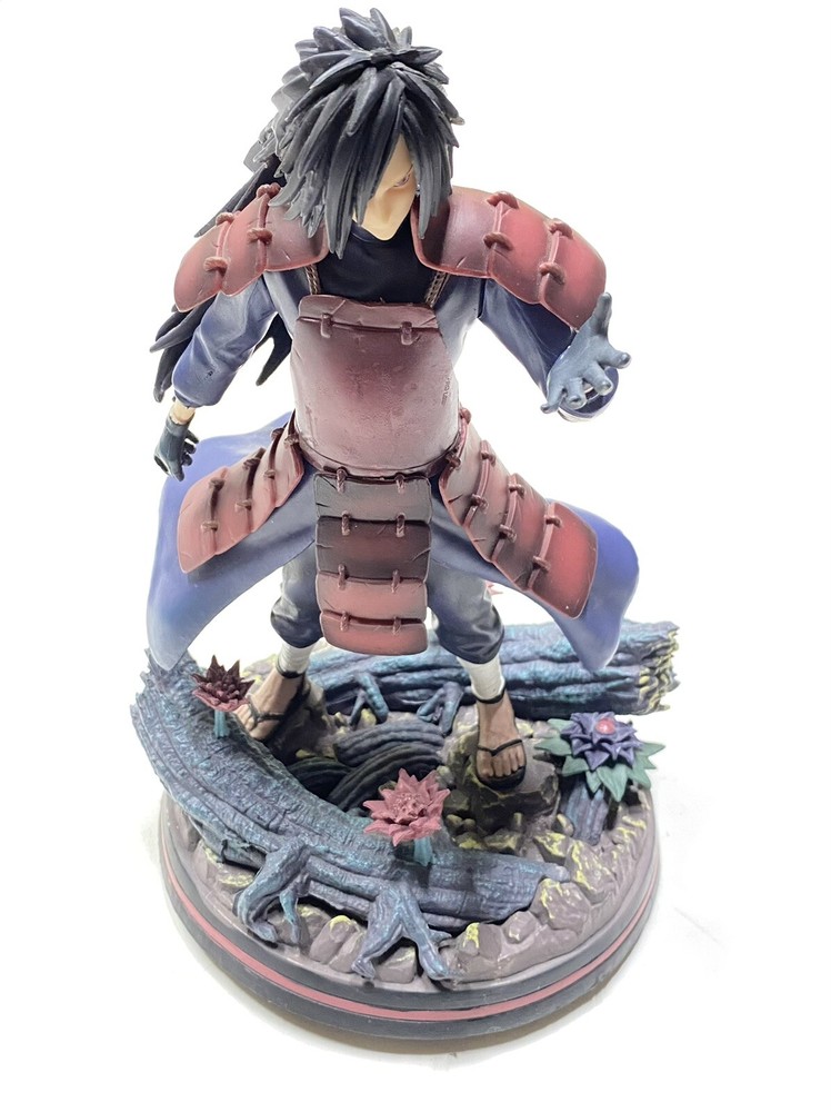 Decoration Statue Figurine Uchiha Madara Manga 30 cm REPAIRED FLOWER NO ACCESSOR