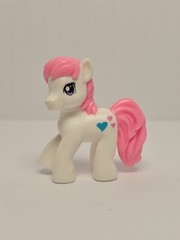 Lot Of Five 2 in. Plastic Pony (Not Authentic Ponies) Cake Toppers