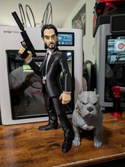 🔥 John Wick Collectible Figure & Dog 🔥