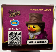 NEW Mini Tubbz Willy Wonka Cosplaying Ducks WONKA