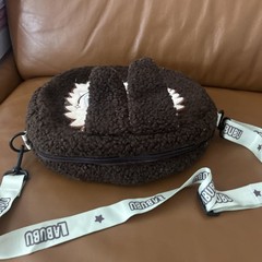 Popland Popmart Labubu Crossbody Bag Plush ~ Used ~ Very Good