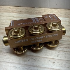 Thomas & Friends Wooden Railway Diesel Gold 60 Year Limited Edition Engine, 2003