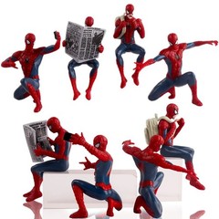 Set 4pcs Marvel Spider-Man Action Figure Mini Toy Model Collectible Gift