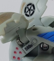 Bakugan Cyborg Helios Haos Grey New Vestroia 580g
