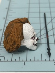 NECA IT Pennywise Clown Spear w/ Head 1/12 Figure Custom Part Welcome To Derry