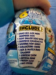 Zuru Smashers Dino Ice Age Mini Surprise! GIANT Egg! Toy Inside Varies 10 pieces