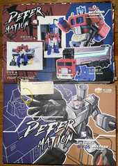 JinBao Defer Mation Series DF04/04B/05 Optimus Prime/Black OP/Megatron ShipInUSA