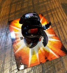 Bakugan Battle Brawlers Black Darkus Alpha Percival 600G