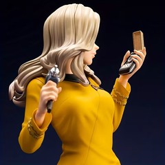 Star Trek Anime Girl Action Figure Model Collector Gift FREE SHIPPING